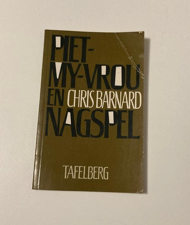 Piet-my-vrou en Nagspel - Chris Barnard