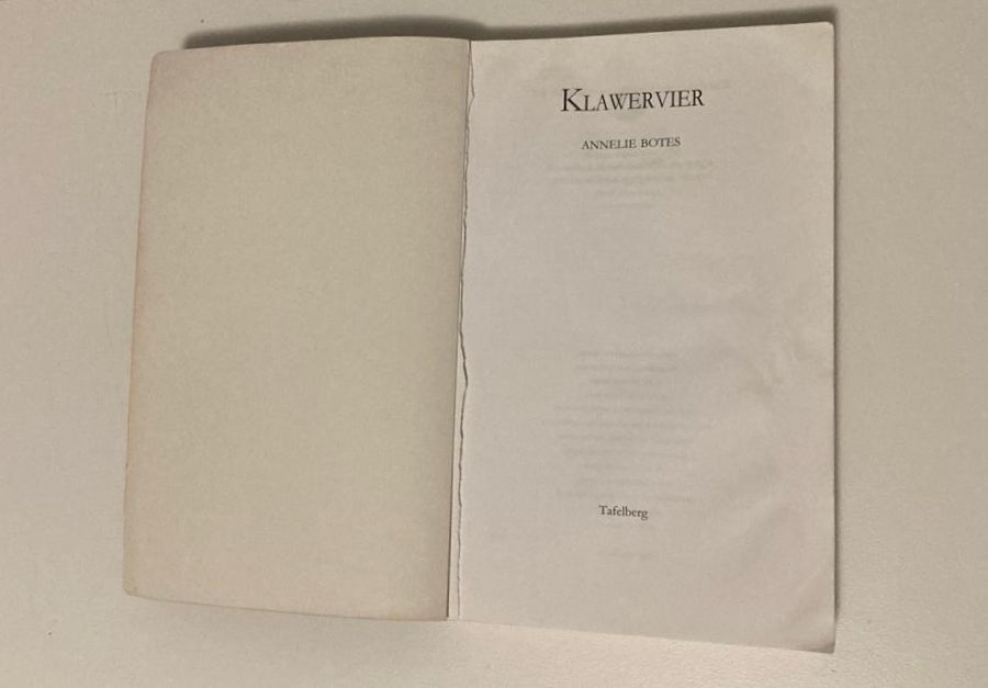 Klawervier - Annelie Botes