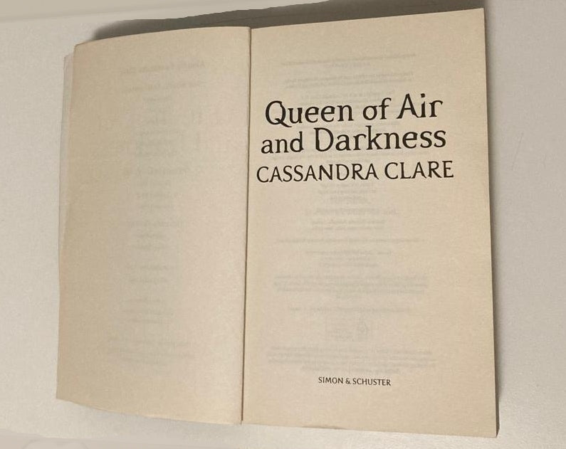 Queen of air and darkness - Cassandra Clare (The Dark Artifices #3)