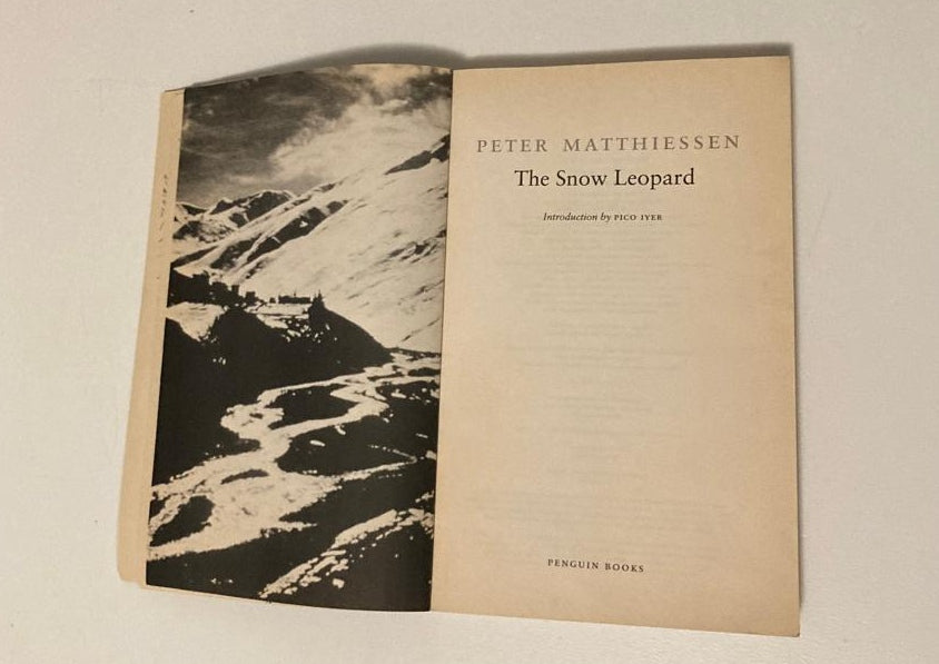 The snow leopard - Peter Matthiessen