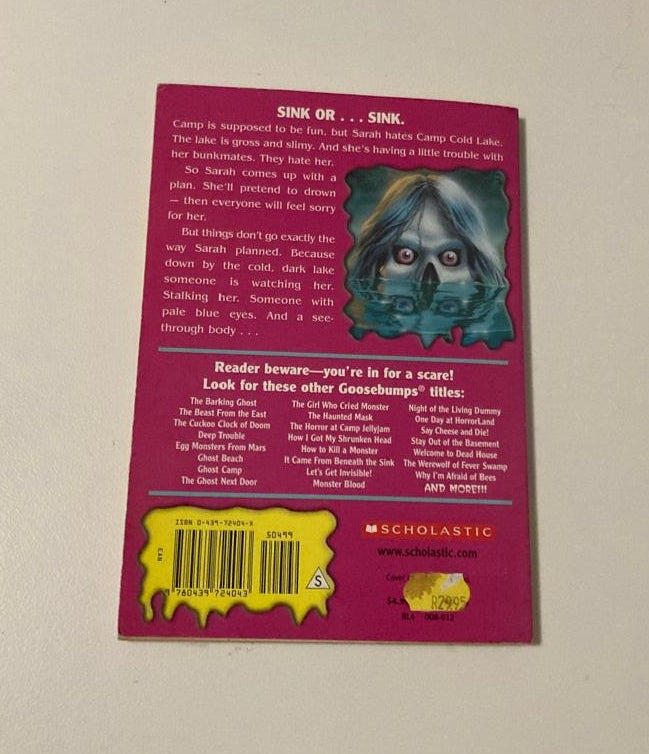The curse of Camp Cold Lake - R.L. Stine (Goosebumps #56)