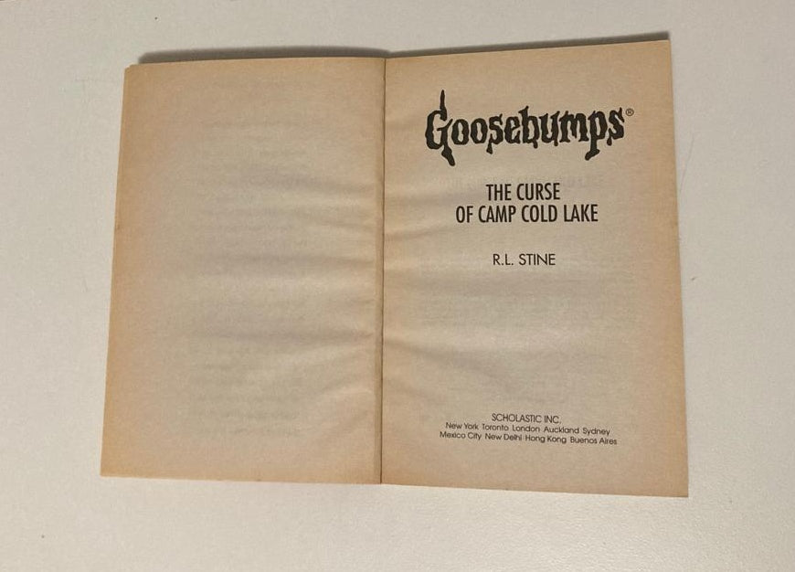The curse of Camp Cold Lake - R.L. Stine (Goosebumps #56)