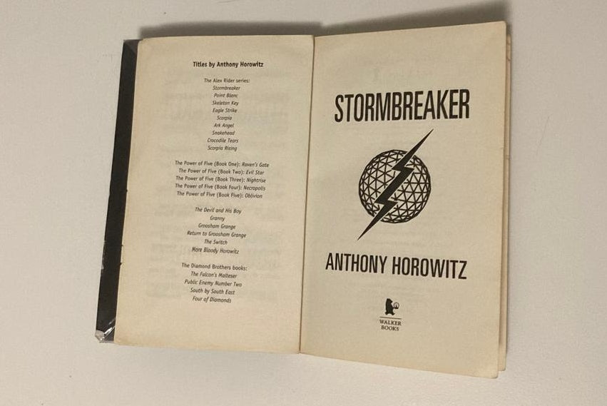 Stormbreaker - Anthony Horowitz (Alex Rider #1)