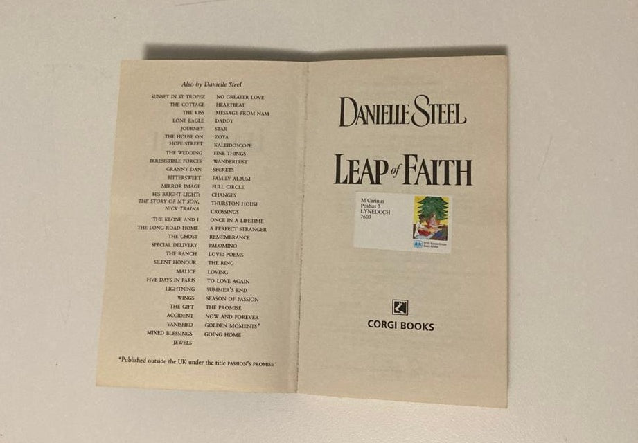 Leap of faith - Danielle Steel