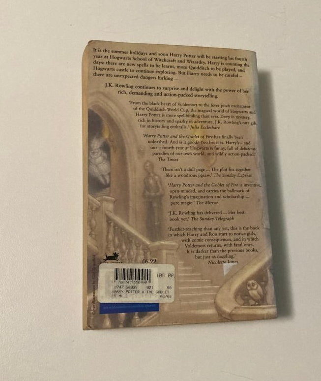 Harry Potter and the goblet of fire - J.K. Rowling (Harry Potter #4)