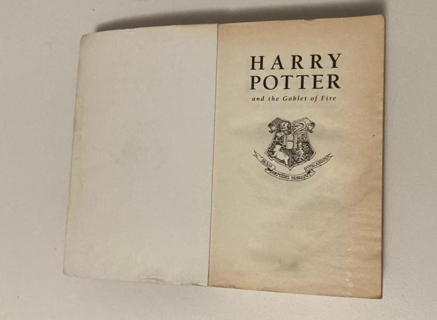 Harry Potter and the goblet of fire - J.K. Rowling (Harry Potter #4)