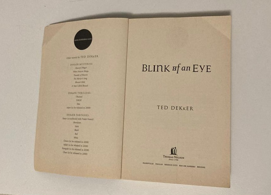 Blink of an eye - Ted Dekker