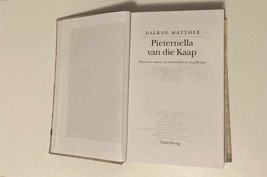 Pieternella van die Kaap - Dalene Matthee (First edition)