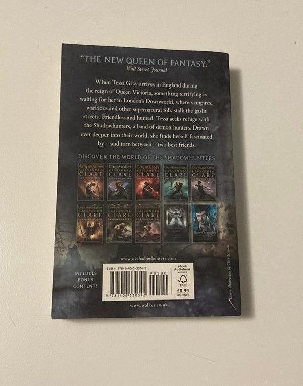 Clockwork angel - Cassandra Clare (The Infernal Devices #1)