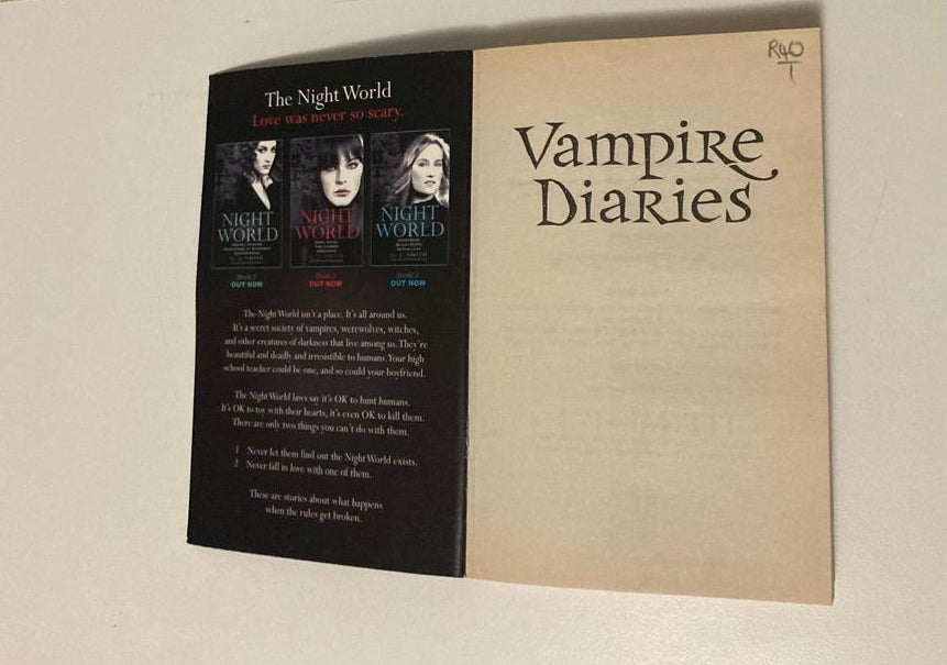 The fury & The reunion - L.J. Smith (The Vampire Diaries #3-4)