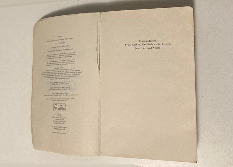 The running grave - Robert Galbraith (Cormoran Strike #7; First edition)