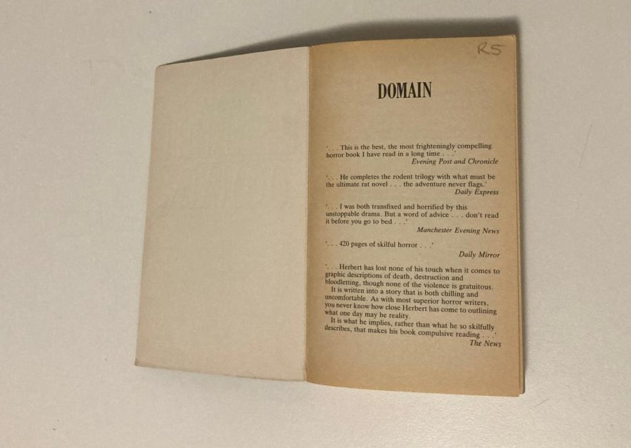 Domain - James Herbert (Rats #3)