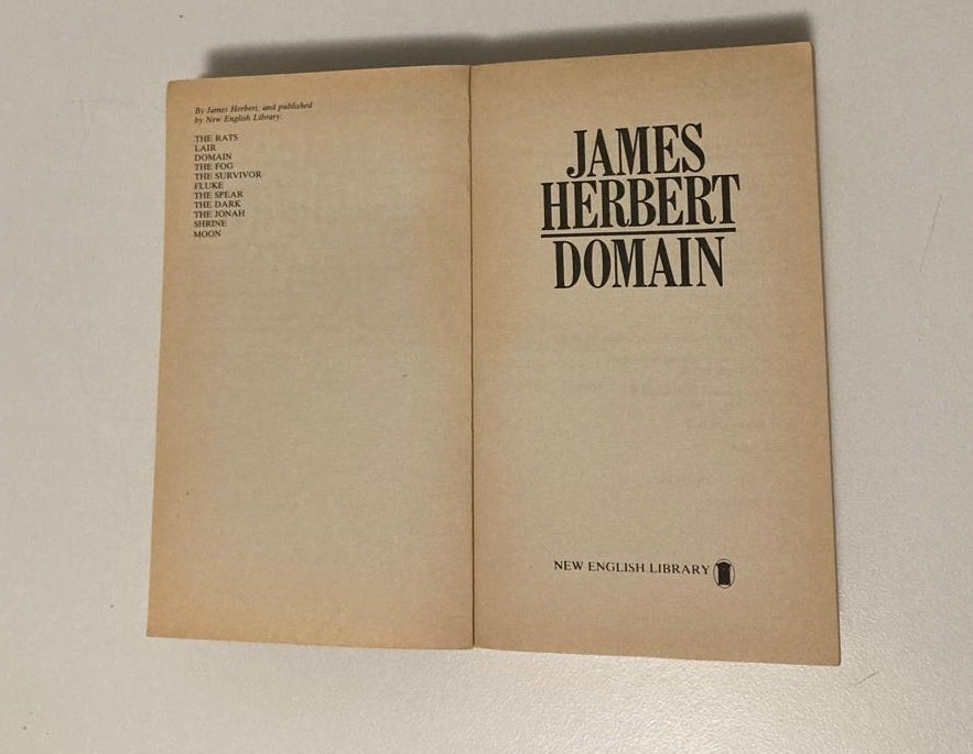 Domain - James Herbert (Rats #3)