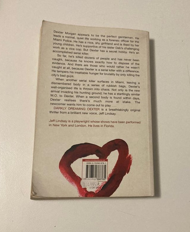Darkly dreaming Dexter - Jeff Lindsay (Dexter #1; First UK edition)