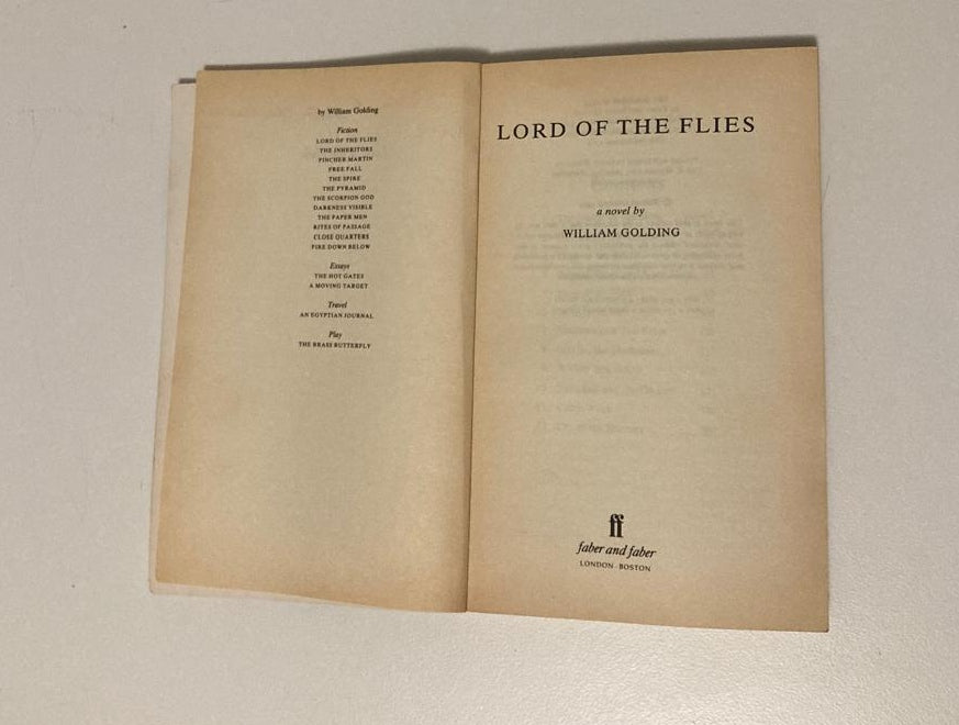 Lord of the flies - William Golding