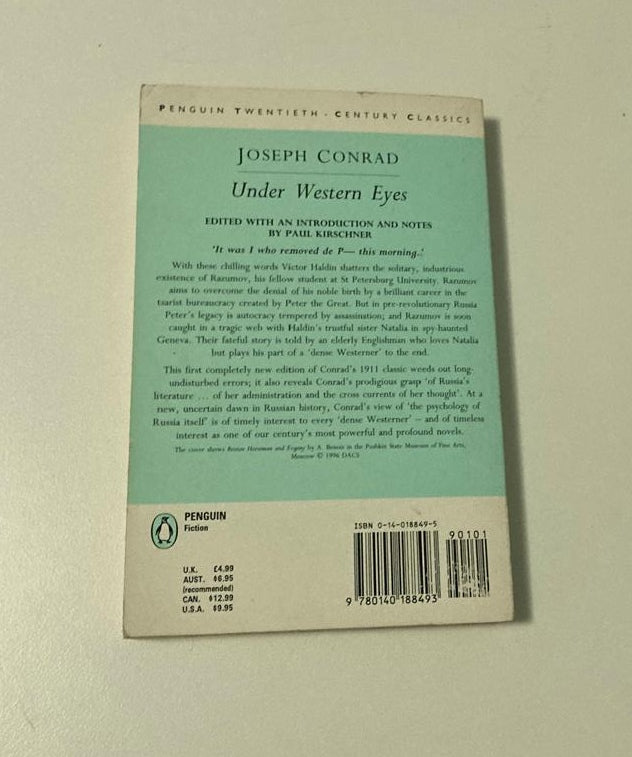 Under Western eyes - Joseph Conrad