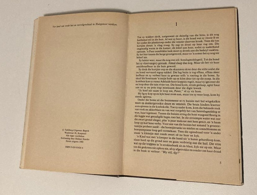 Ver land van vrede - Marzanne Leroux (First edition)