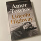 The Lincoln highway - Amor Towles (First UK edition)