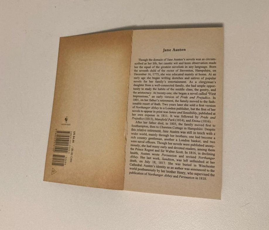 Pride and prejudice - Jane Austen