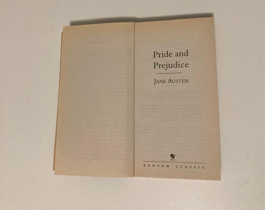 Pride and prejudice - Jane Austen