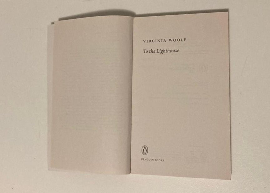 To the lighthouse - Virginia Woolf