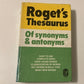 Roget's Thesaurus of synonyms & antonyms - Peter Mark Roget