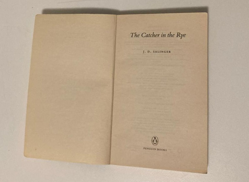 The catcher in the rye - J.D. Salinger