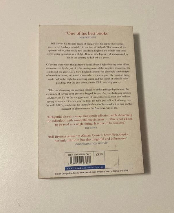 Notes from a big country - Bill Bryson