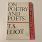 On poetry and poets - T.S. Eliot
