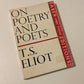 On poetry and poets - T.S. Eliot