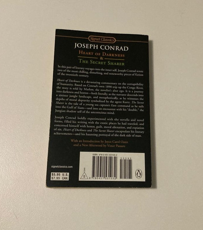 Heart of darkness & The secret sharer - Joseph Conrad