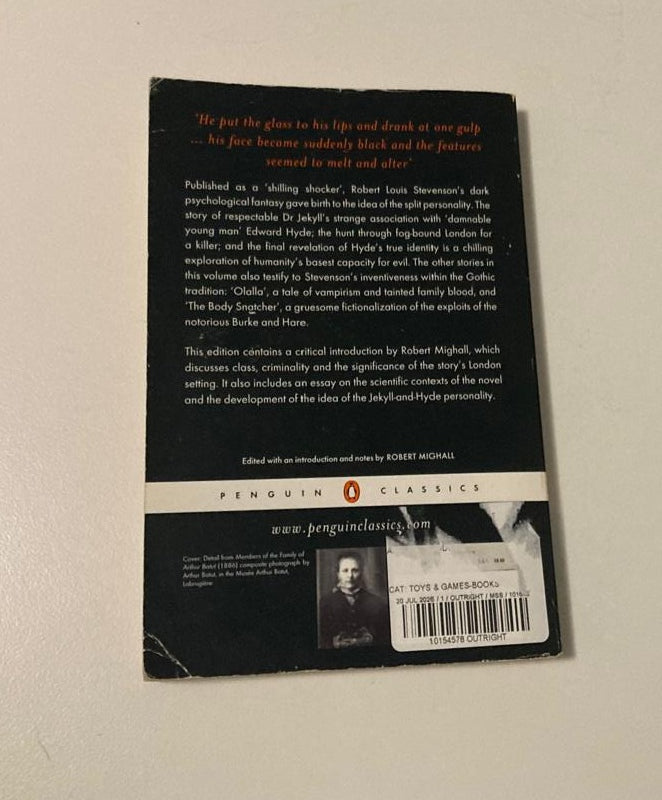 The strange case of Dr Jekyll and Mr Hyde and other tales of terror - Robert Louis Stevenson