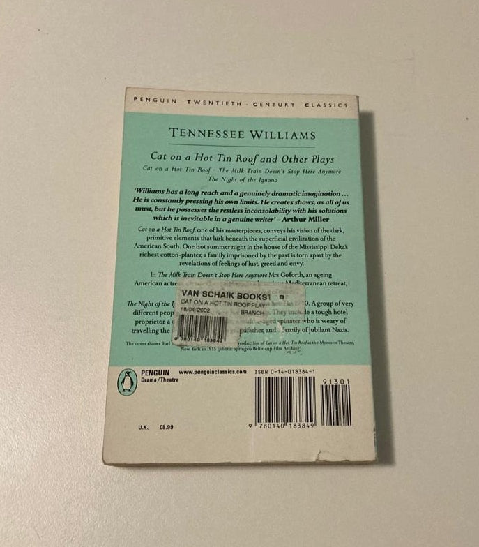 Cat on a hot tin roof and other plays - Tennessee Williams