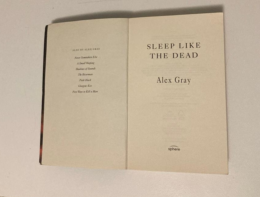 Sleep like the dead - Alex Gray (DCI Lorimer #8)