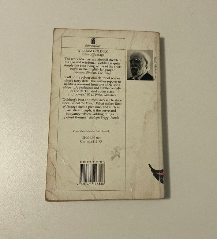 Rites of passage - William Golding (To the Ends of the Earth #1)