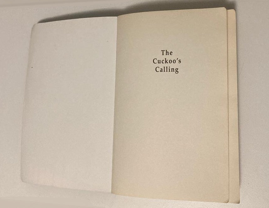 The cuckoo's calling -Robert Galbraith (Cormoran Strike #1)