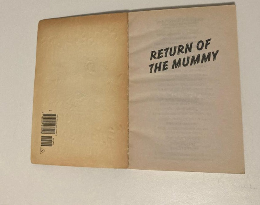 Return of the mummy - R.L. Stine (Goosebumps #23)