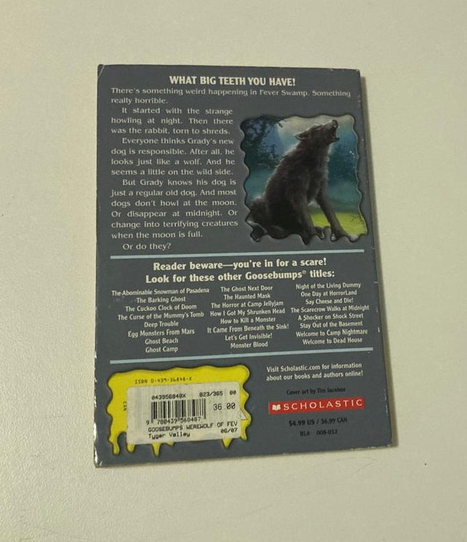 The werewolf of fever swamp - R.L. Stine (Goosebumps #14)