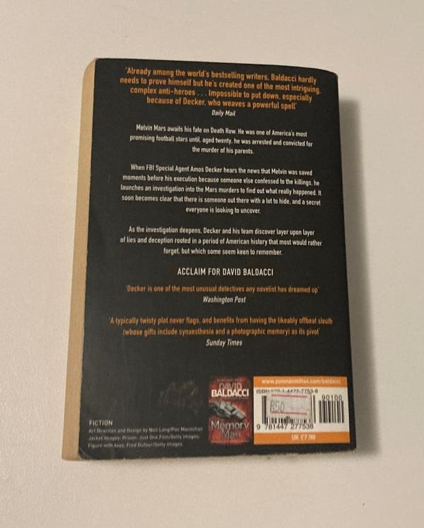 The last mile - David Baldacci (Amos Decker #2)