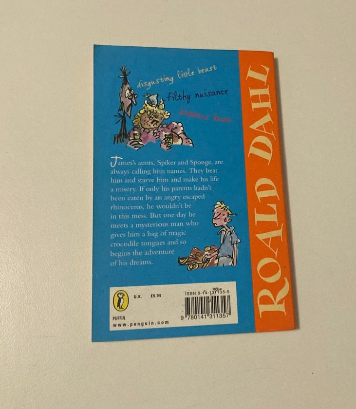 James and the giant peach - Roald Dahl