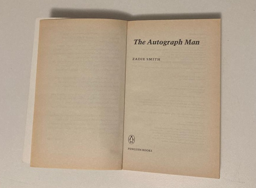 The autograph man - Zadie Smith