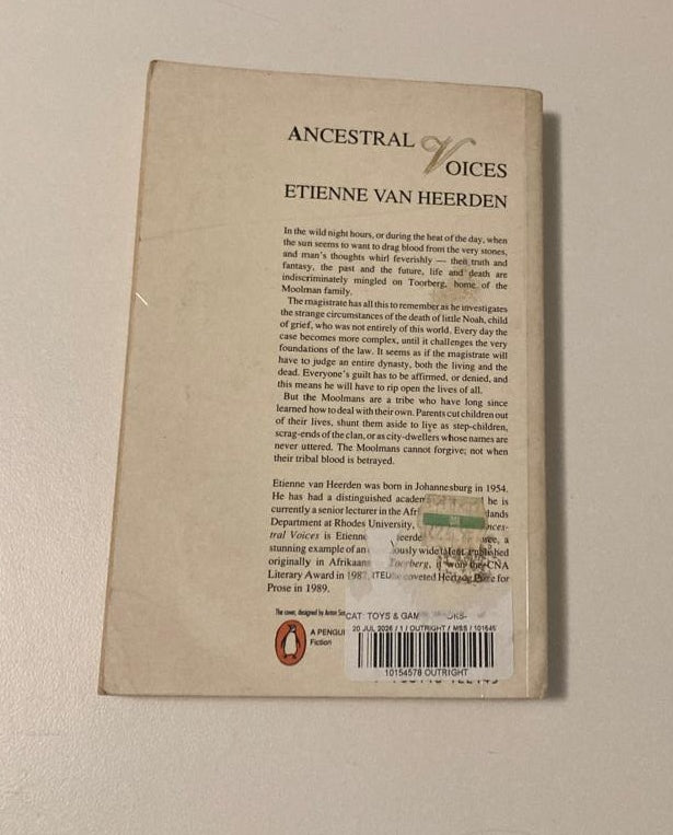 Ancestral voices - Etienne van Heerden