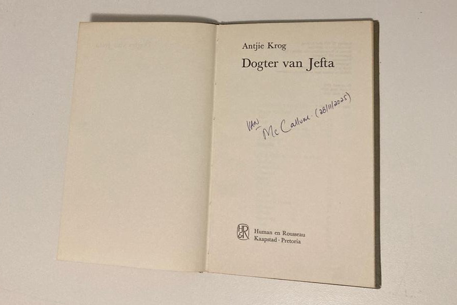 Dogter van Jefta - Antjie Krog