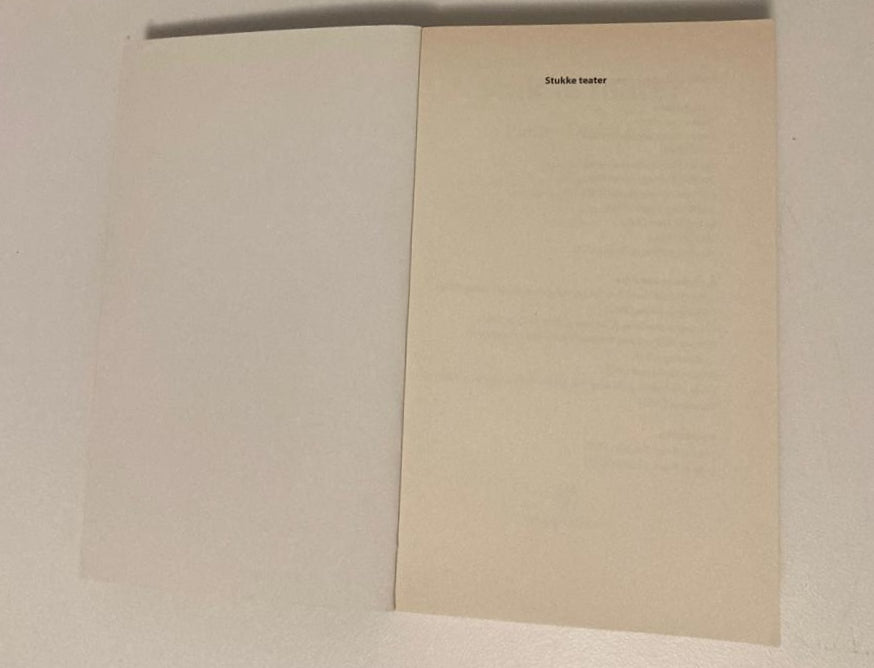 Stukke teater - Pieter-Dirk Uys (First edition)