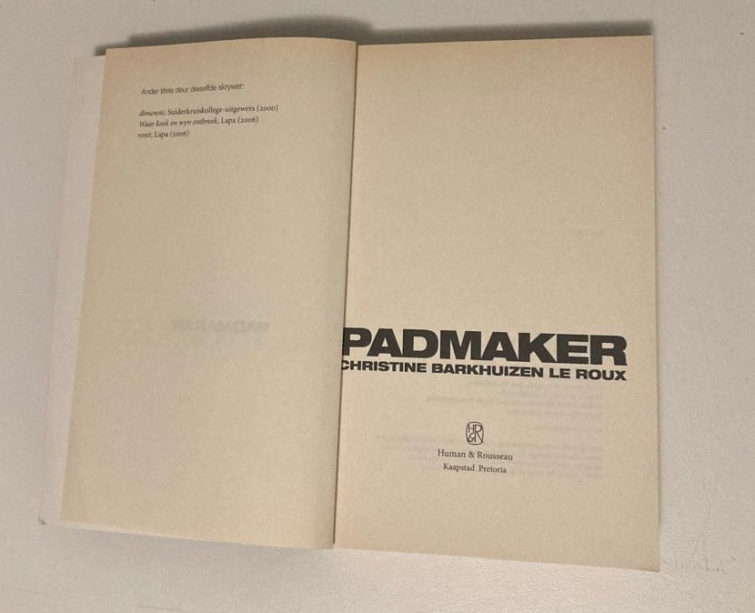 Padmaker - Christine Barkhuizen-Le Roux