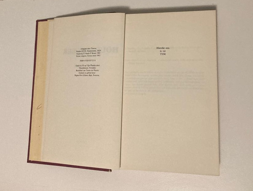 Houd-den-bek - André.P. Brink (First edition)