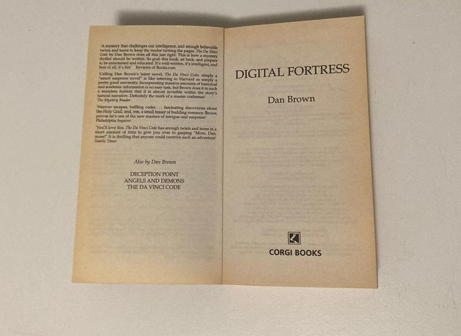 Digital fortress - Dan Brown