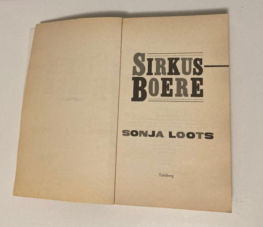 Sirkusboere - Sonja Loots
