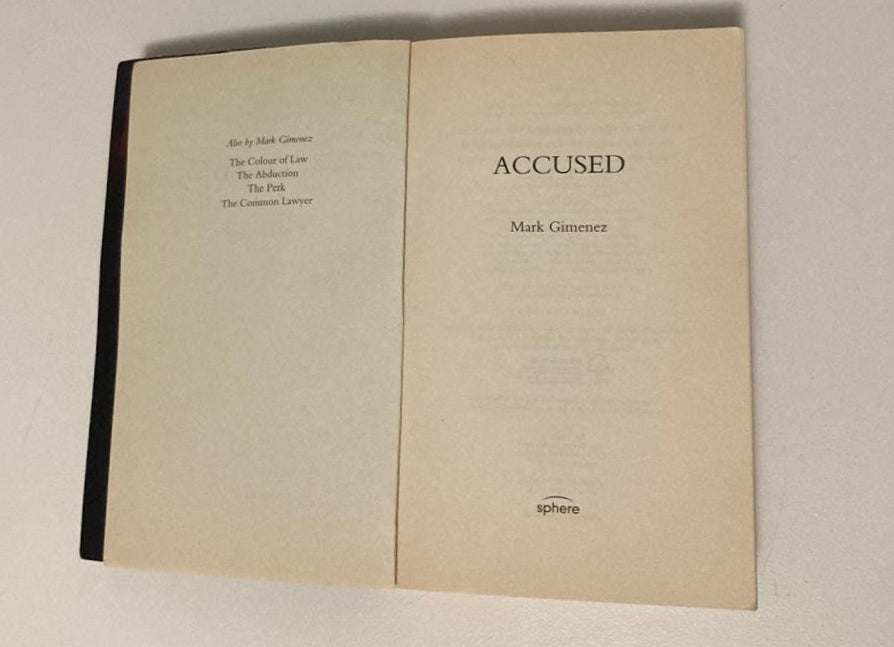 Accused - Mark Gimenez (Scott Fenney #2)