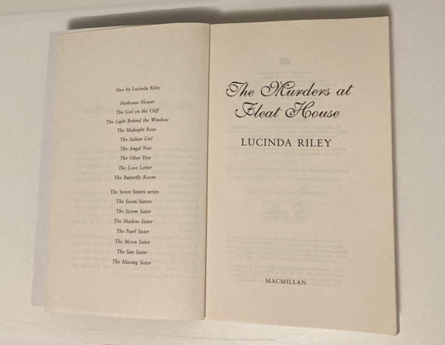 The murders at Fleat House - Lucinda Riley